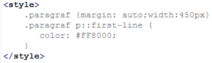 Penggunaan Pseudo Element DiCSS3