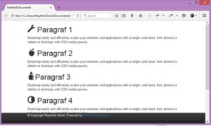 Membuat Footer Fixed dengan Bootstrap