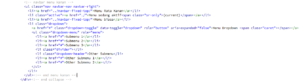 Membuat Menu Dropdown pada Bootstrap