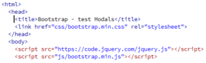 Template Modals yang dapat digunakan pada bootstrap