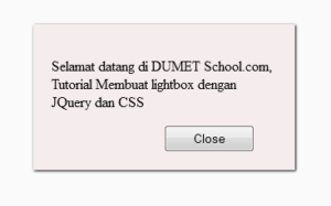 Membuat LightBox Sederhana dengan jQuery dan CSS