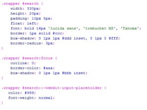 Membuat Tombol Search dengan Warna Feminin