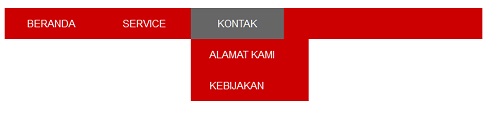 Tips Trik Membuat Menu Drop Down Dengan CSS