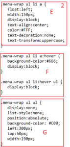 Tips Trik Membuat Menu Drop Down Dengan CSS