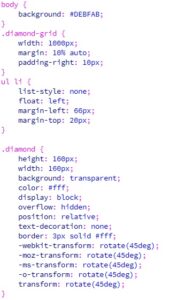 Cara Membuat Tampilan Diamond Dengan CSS