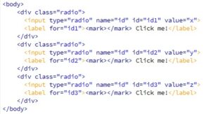 Modifikasi Tampilan Radio Input Dengan CSS