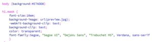 Teknik Clipping Mask Menggunakan CSS3