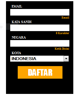 Membuat Form Register atau Formulir Pendaftaran Menggunakan HTML & CSS