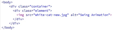 Membuat Animasi Efek Swing dengan CSS
