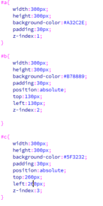 Z-index pada CSS3