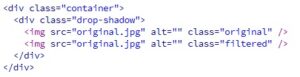 Membuat Efek Filter Drop Shadow Pada CSS