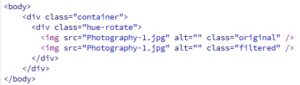 Membuat Efek Filter Hue-rotate Pada CSS