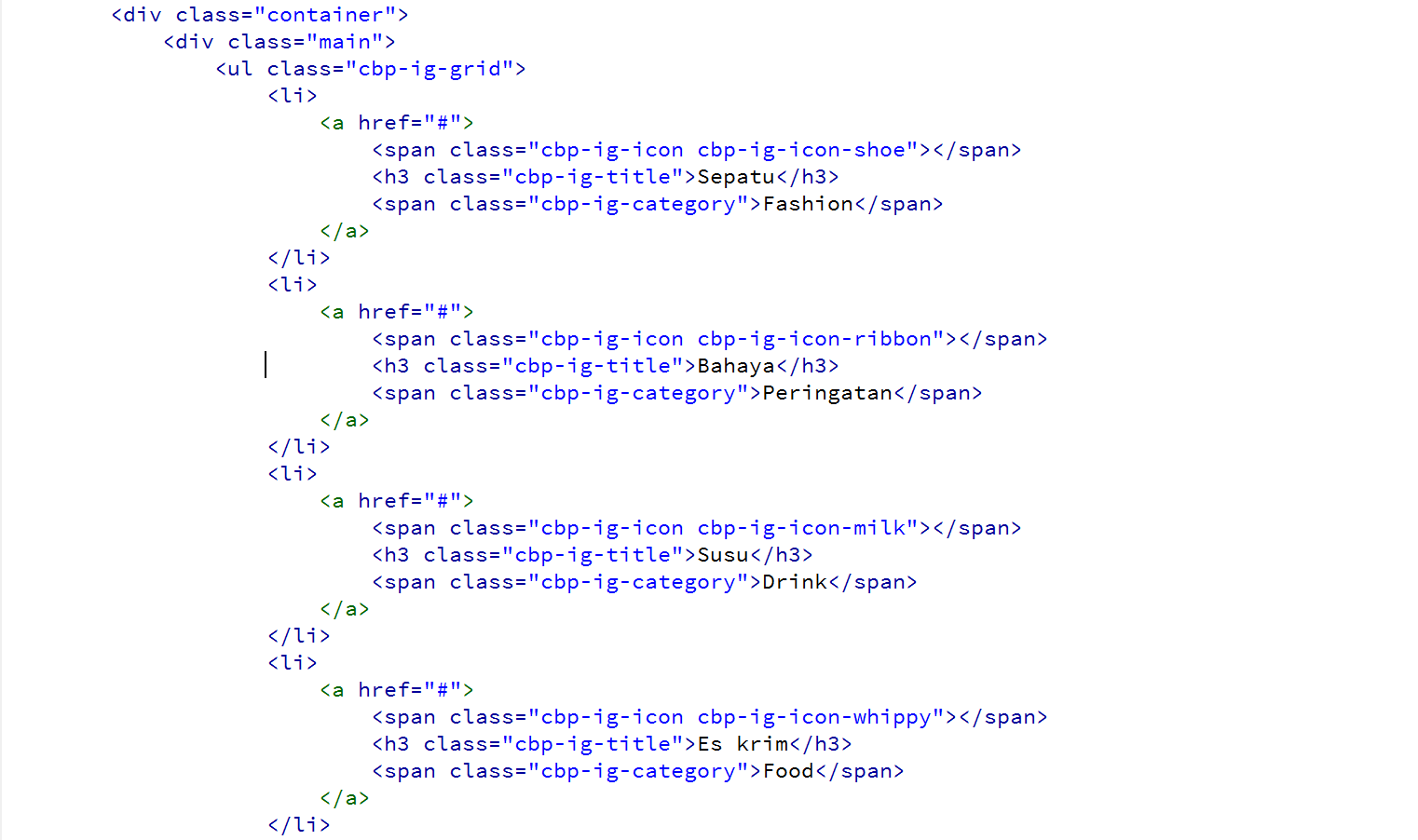 html