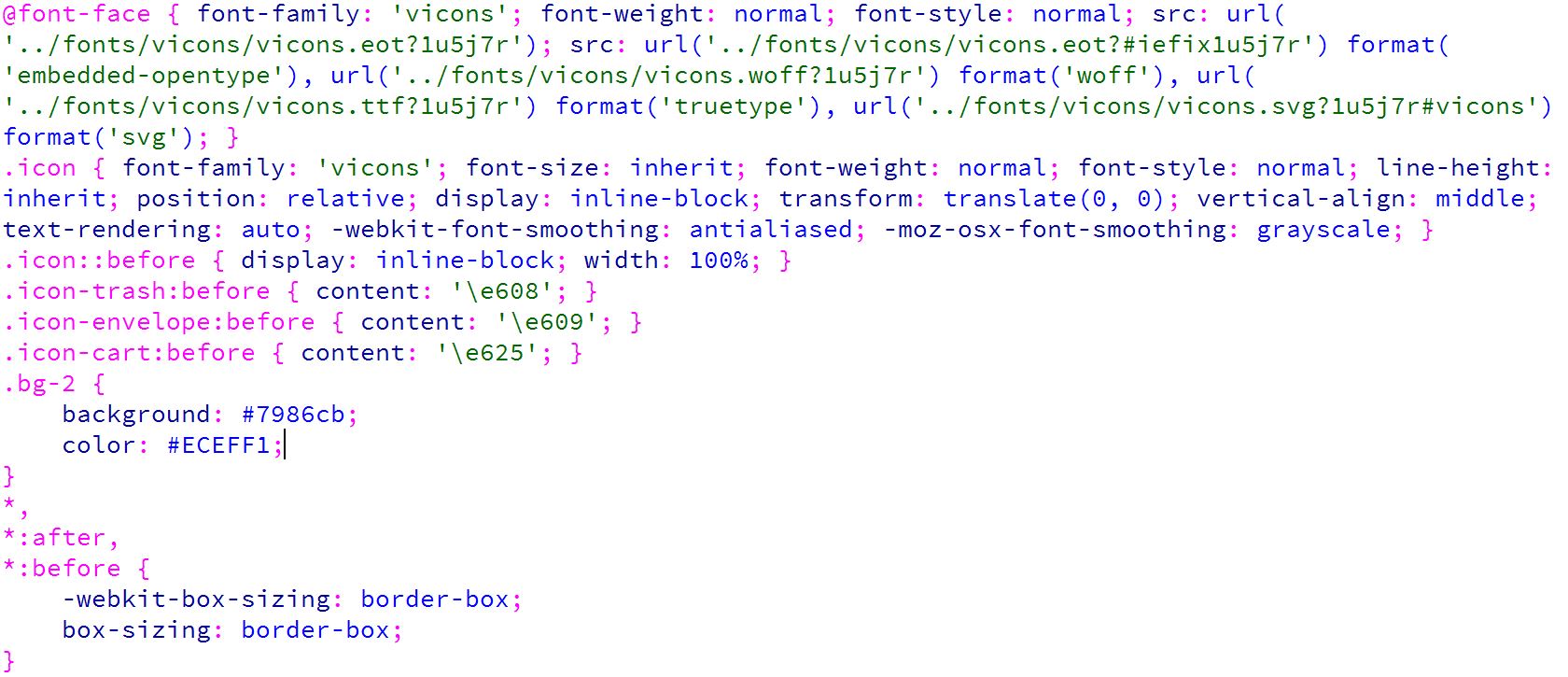css