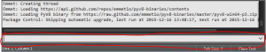 console sublimetext dumetschool