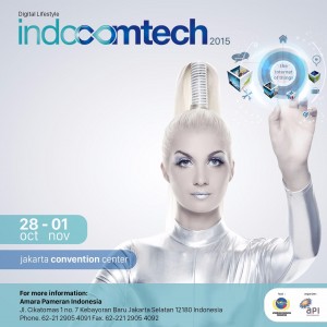 Pameran tentang Teknologi Informasi terbesar di Indonesia , acara ini sebagai acara rutin tahunan yaitu Indocomtech yang di selenggarakan di Jakarta Convention Center yang digelar pada tanggal 28 Oktober – 1 November . pada tahun ini Indocomtech memakai tema yaitu “Internet Of Things” dimana benda mati yang yang sehari hari kita temui ‘dihidupkan’ . akan ada berbagai acara salah satunya yaitu POP Conference yang mengupas program acara Internet Of things. Di Indocomtech kali ini ditargetkan untuk penjualan selama 5 hari mencapai 650 milliar , barang barang disana sudah banyak variasi dengan berbagai diskon dan promosi , Booth di acara Indocomtech sangat banyak seperti dari Ibox , Erafone , Lazada , Blibli , Erajaya , BRI dan Masih banyak lagi , ayoo cepetan teman teman acara ini terakhir pada hari Minggu , dan di hari minggu diskon nya akan lebih wowww. Indocomtech juga menjadi sarana edukasi mengenai teknologi informasi dan komunikasi melalui berbagai workshop, launching produk baru maupun perkembangan industri TIK di Indonesia. Hal ini sesuai dengan sasaran Yayasan APKOMINDO bahwa ajang Indocomtech tidak hanya ingin mendorong transaksi jual-beli, namun juga mengedepankan unsur edukasi agar pengunjung juga memahami produk yang mereka butuhkan