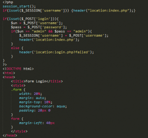 Cara Membuat Form Login PHP