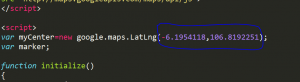 Cara Sematkan Maps Pada Website Dengan Marker Bounce di HTML