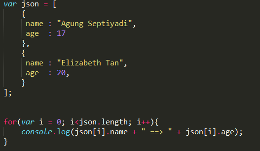 json