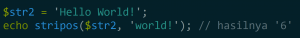 Mengenal Fungsi stripos() di PHP