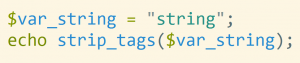 Mengenal Fungsi strip_tags() di PHP