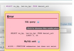 Mengenal Fungsi LEN() di SQL