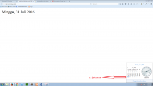 Cara Mencetak Hari, Tanggal dan Waktu Realtime Dengan Javascript