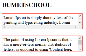 Membuat Scroll Bar menggunakan HTML dan CSS