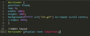 Membuat Preloader Sederhana