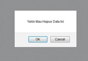 Penggunaan onClick pada HTML5
