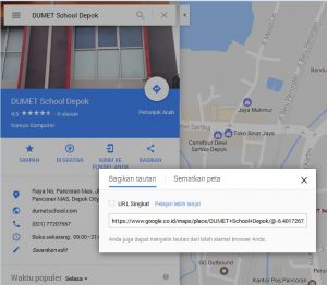 Cara Mendapatkan Kode Embed Google Maps