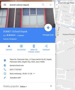 Cara Mendapatkan Kode Embed Google Maps