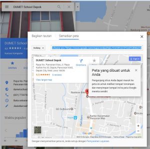 Cara Mendapatkan Kode Embed Google Maps