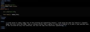 Cara Embed Font ke dalam CSS