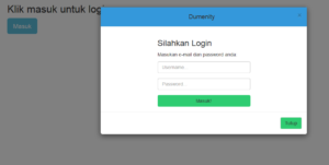 Cara Membuat Login Form Menggunakan Modal di Bootstrap