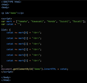 Cara Menggunakan Fungsi Break Pada Javascript