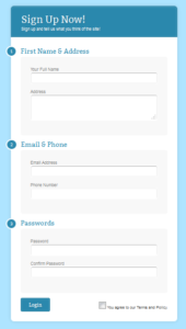 Form Menarik dan Responsive Dengan HTML,CSS