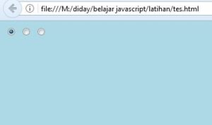 cara merubah warna background dengan event onclick 1