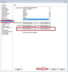Cara Mengganti Ukuran Font Pada Editor Adobe Dreamweaver