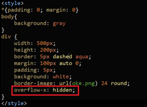 Cara Menggunakan Fungsi overflow-x pada css