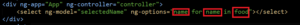 Cara Menggunakan ng-options Pada AngularJS