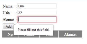 Cara input dan tampil data Dengan Angularjs