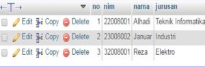 cara mengurutkan kembali auto increment setelah di delete di mysql