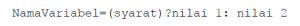 cara-penggunaan-operator-bersyarat-pada-javascript