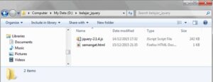 jquery dumet school