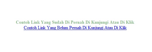 Fungsi Hover Dan Visited Di CSS