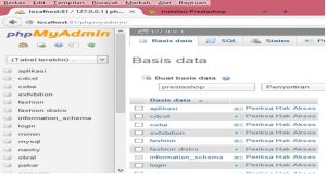 phpmyadmin dumet school