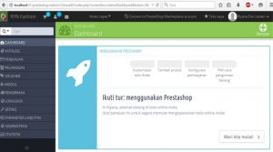 Dashboard PrestaShop