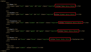 Cara Menggunakan Plugin Jquery form validation