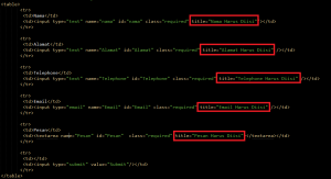 Cara Menggunakan Plugin Jquery form validation